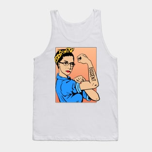 Dissent Notorious RBG Pop Art Design Tank Top